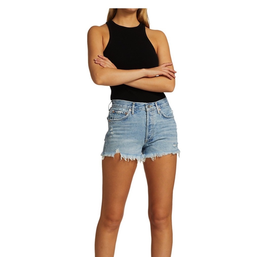 Agolde Parker vintage denim shorts